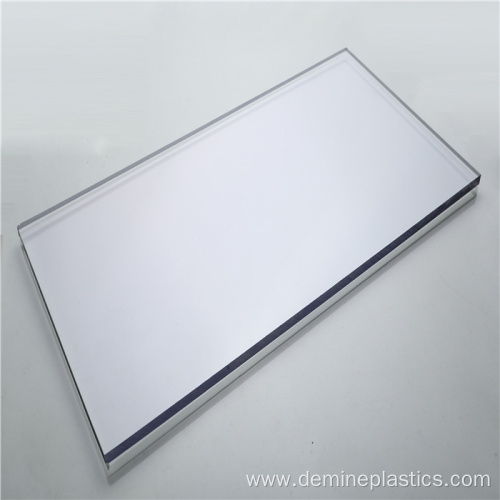 Standard size 4'x8' clear polycarbonate plastic panel